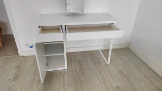Tocador Ikea Micke Blanco+silla y espejo regalo