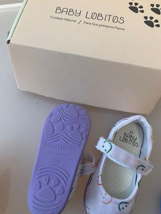 Bailarinas Barefoot Baby Lobitos Niña Talla 23
