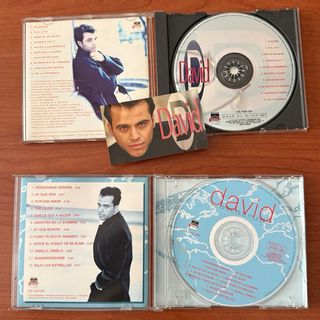 Lote 2 CDs David “Te Quiero” y “Entre Dos Mundos”