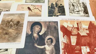 Más de 20 láminas antiguas de arte
