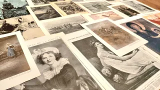 Más de 20 láminas antiguas de arte