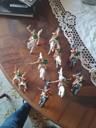 10 Cavalieri Romani e 8 Cavalli marca Reamsa