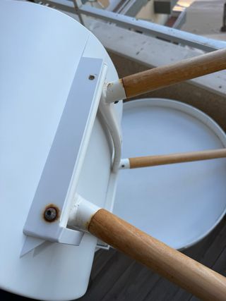 Conjunto mesa y 2 sillas exterior