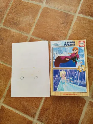 Puzzle Educa de madera Frozen 25 piezas