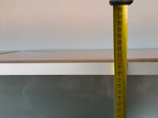 Mueble salón  color roble vitrina