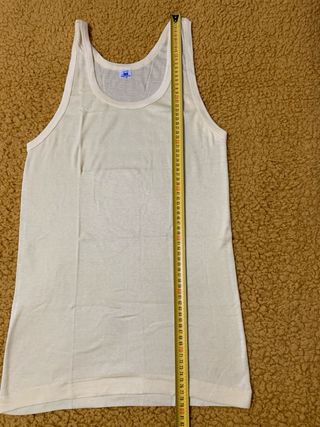 Camiseta interior amarilla años 80