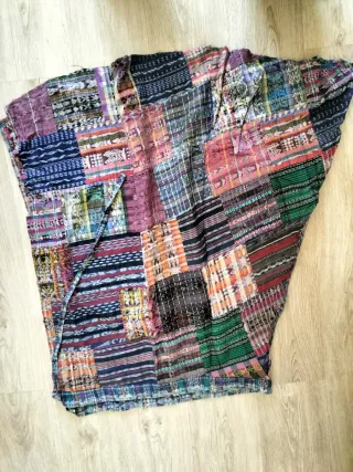 Falda hippie patchwork multicolor