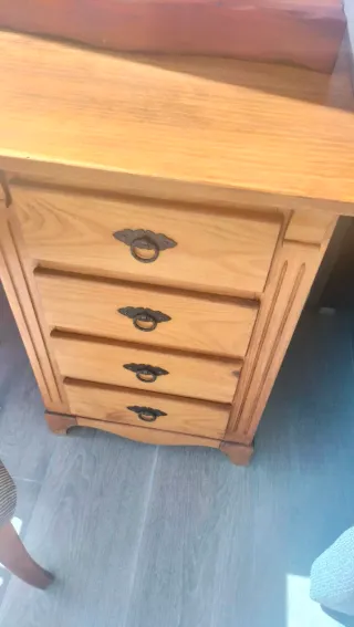 Escritorio madera estilo mexicano