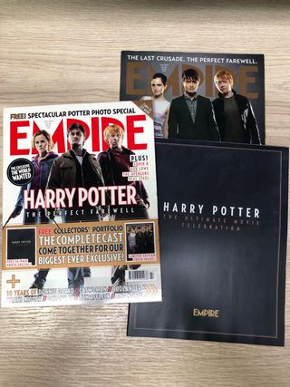 Revista Empire Julio 2011 Harry Potter