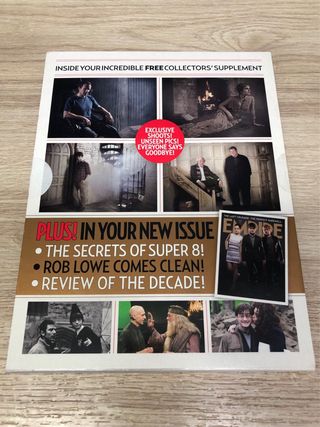 Revista Empire Julio 2011 Harry Potter