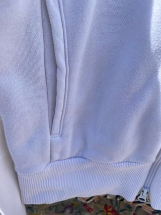 Chaqueta deportiva Nike blanca Talla S