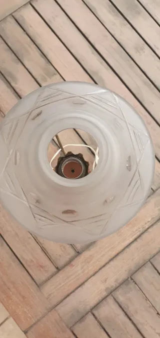 Lámpara antigua de mesa