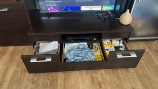 Mueble de salón modular mas mesa de centro