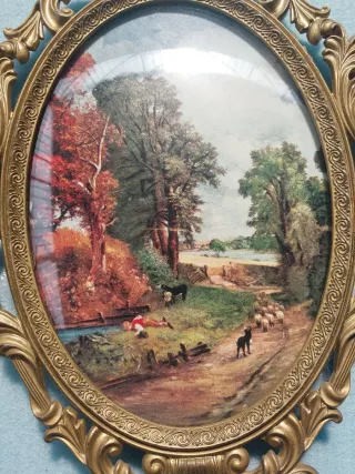 Cornici ovali in bronzo