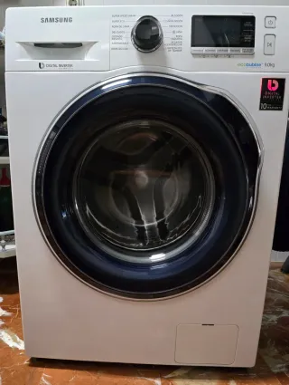Lavadora Samsung EcoBubble 9kg WW90J6410CW