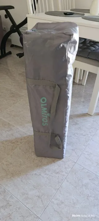 Cuna de viaje Olmitos Star Gris