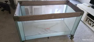 Cuna de viaje Olmitos Star Gris