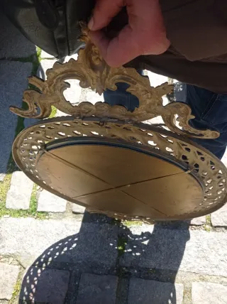 Espejo Vintage Latón