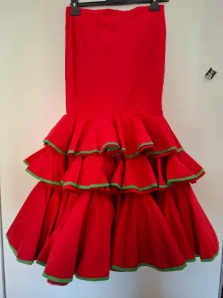 Traje de flamenca niña