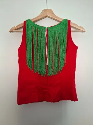 Traje de flamenca niña