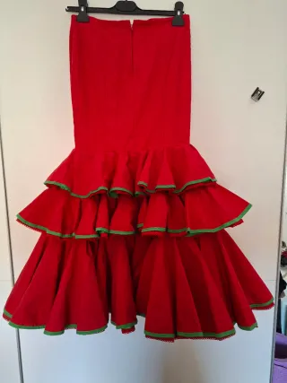 Traje de flamenca niña