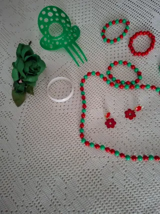 Traje de flamenca niña