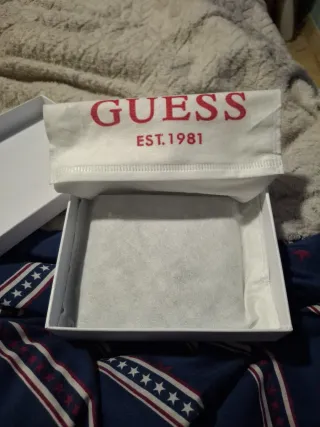 Cartera Guess Hombre Negra