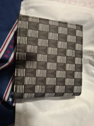 Cartera Guess Hombre Negra