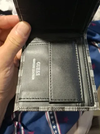 Cartera Guess Hombre Negra