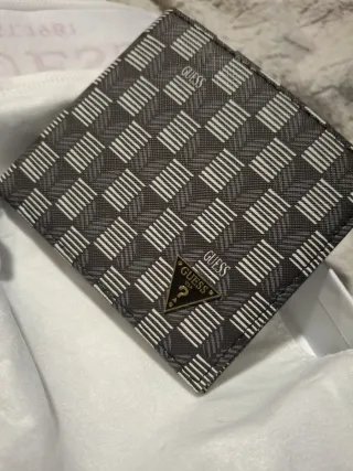 Cartera Guess Hombre Negra