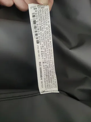 Chaqueta Zara azul marina