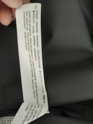 Chaqueta Zara azul marina