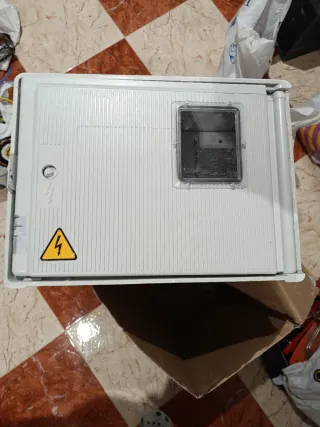 modulo contador monofasico + puerta