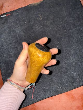 Pomo cambio madera 5 marchas