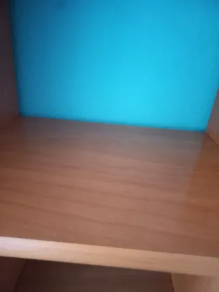 Vitrina Comedor + Estantería Madera+ REGALO CUADRO