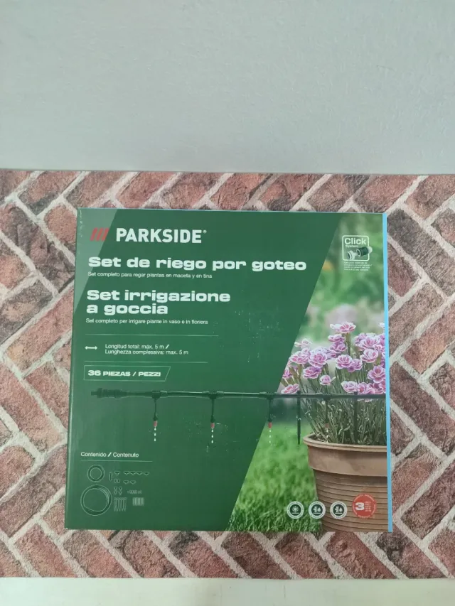 Set de Riego por Goteo Parkside 5m