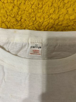 Camiseta Ferrys Blanca Años 80