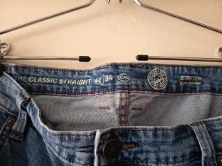 Pantalones vaqueros rectos hombre Talla L