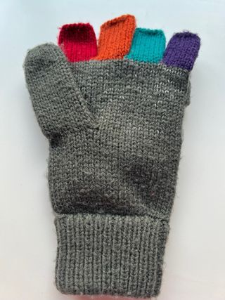 Manoplas/Guantes sin dedos multicolor