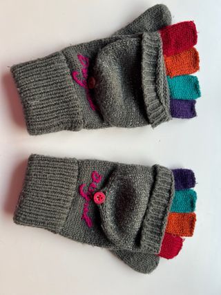 Manoplas/Guantes sin dedos multicolor