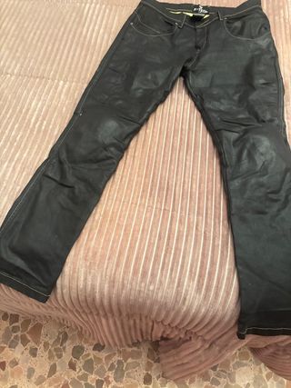 Pantalón moto mujer  con protecciones
