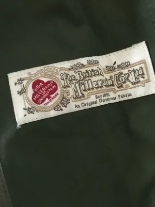 Trenca Woolrich verde Talla S