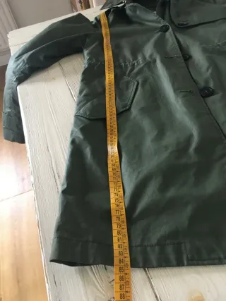 Trenca Woolrich verde Talla S