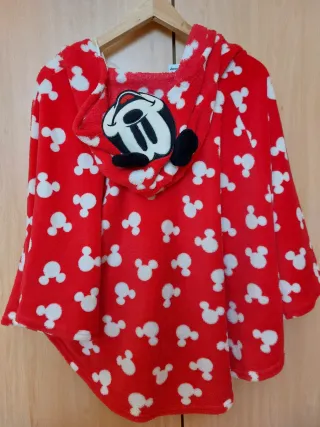 Pijama Disney Minnie Capa y botitas.Talla Única
