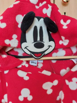Pijama Disney Minnie Capa y botitas.Talla Única