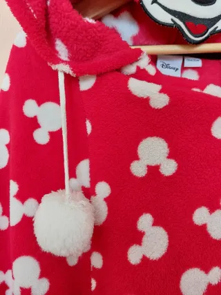 Pijama Disney Minnie Capa y botitas.Talla Única