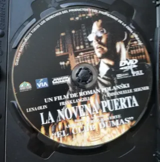 La Novena Puerta DVD Roman Polanski Johnny Depp