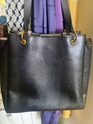 Bolsos Negro y Negro y plata