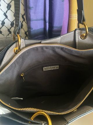 Bolsos Negro y Negro y plata