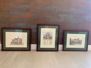 Cuadro Arquitectura Pintoresca Siglo XIX